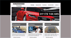 Desktop Screenshot of kingswoodtaxis.com